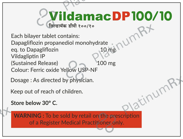 Vildamac DP 10/100mg Tablet SR 10s