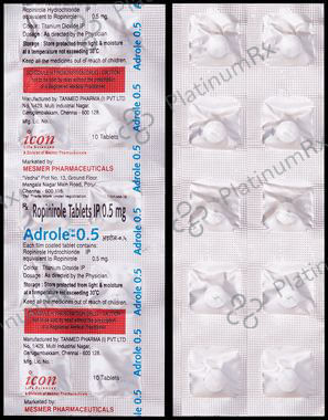 Adrole 0.5mg Tablet 10s