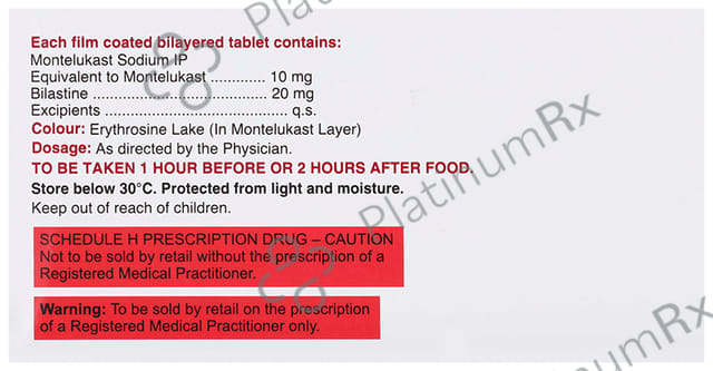 Montair Bl Tablet 10s