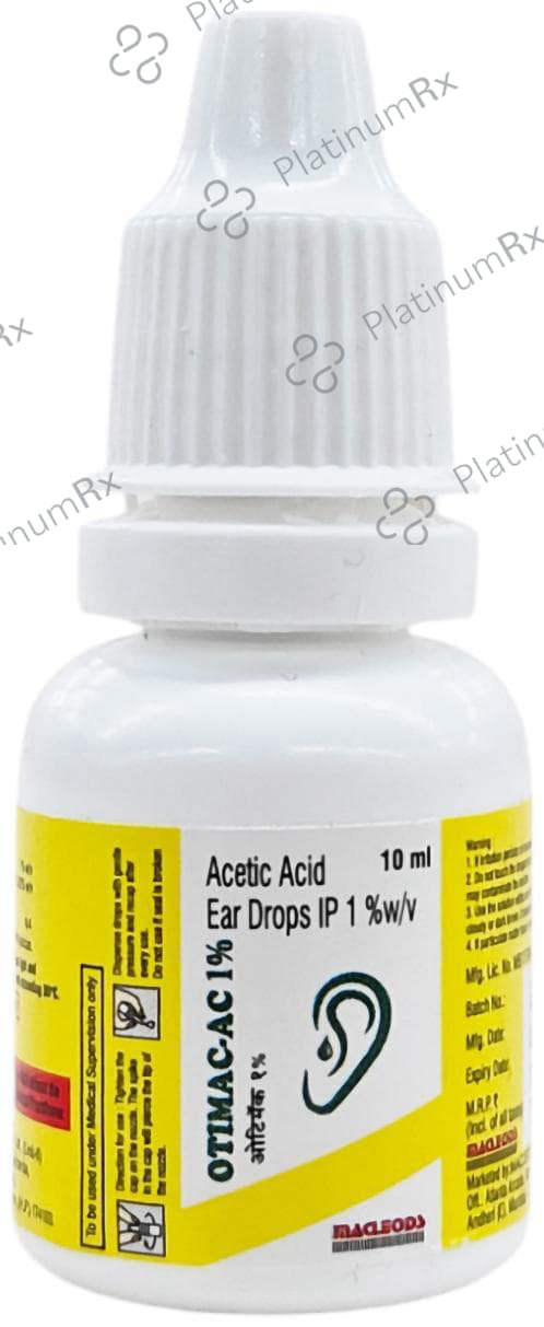 Otimac Ac 1% Ear Drop 10ml