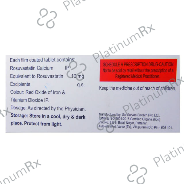 Rosuseez 10mg Tablet