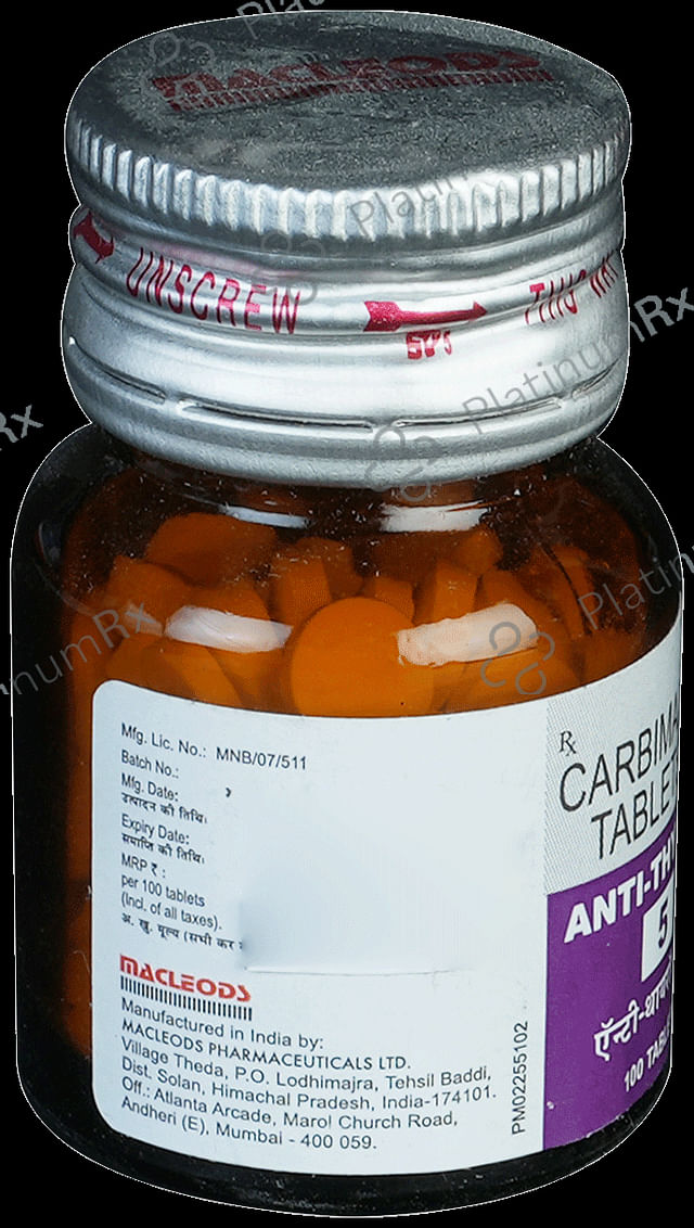 Anti Thyrox 5mg Tablet 100s