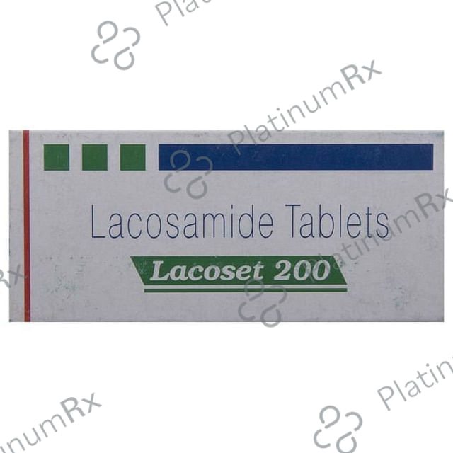 Lacoset 200mg Tablet 10s
