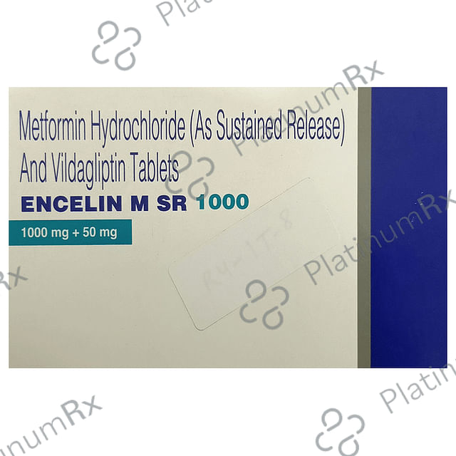 Encelin M SR 1000/50mg Tablet 10s