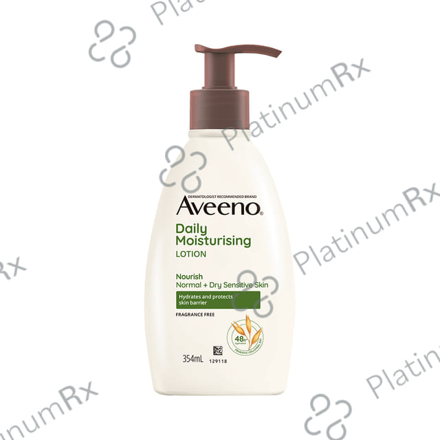 Aveeno Daily Moisturising Lotion Fragrance Free 354ml