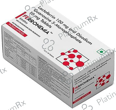 Ferronemia 5/10/100mg Tablet 10s