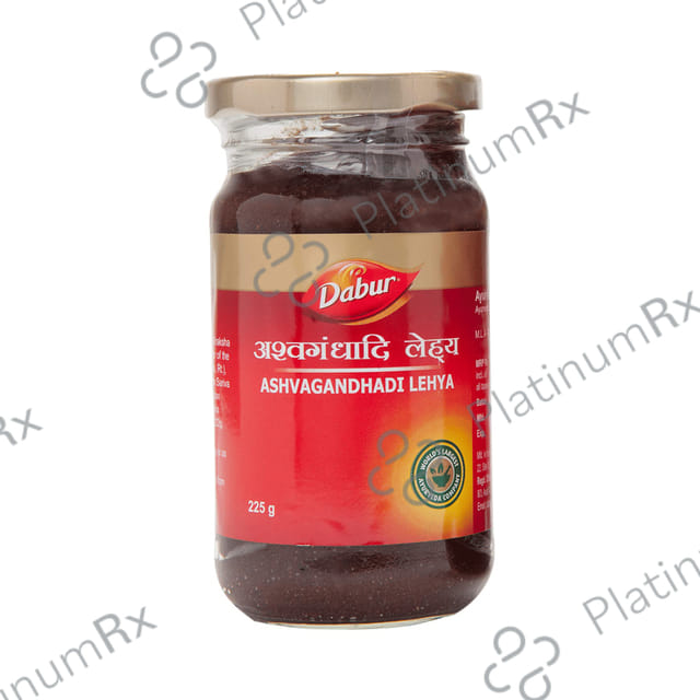 Dabur Ashvagandhadi Lehya - Manages Strength, Stamina, Stress & General Weakness 225 gm