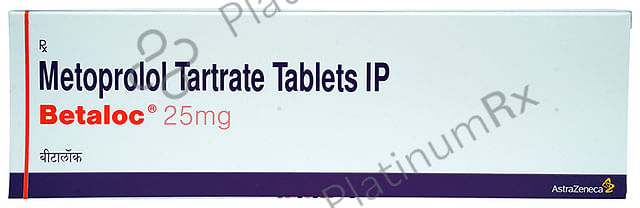 Betaloc 25mg Tablet 30s