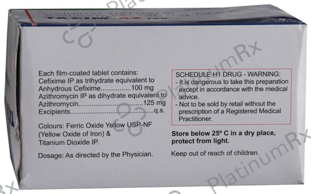 Taxim-AZ 100 Tablet