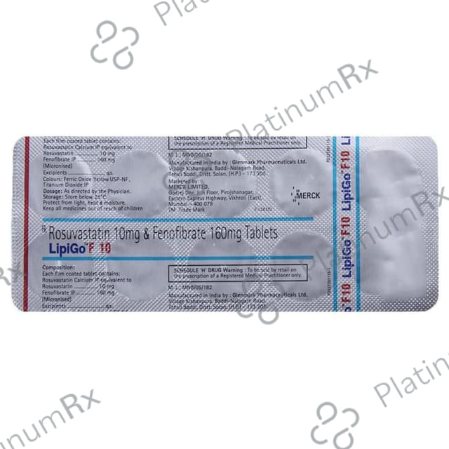 Lipigo F 10/160mg Tablet 10s