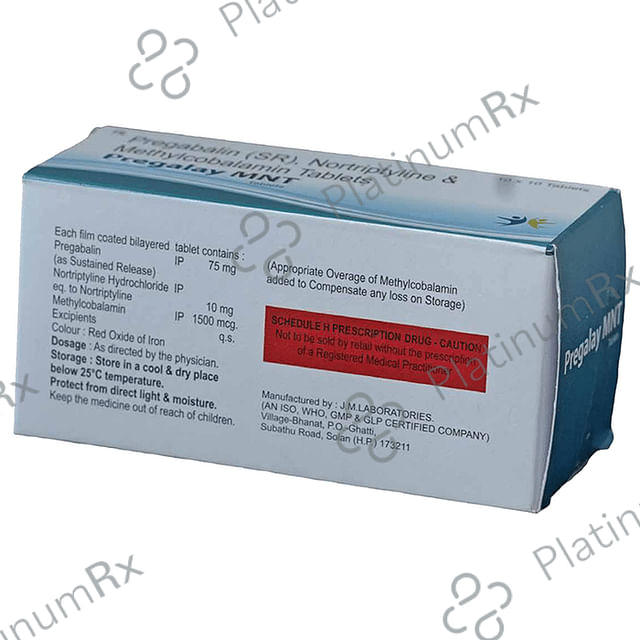 Pregalay MNT Tablet SR