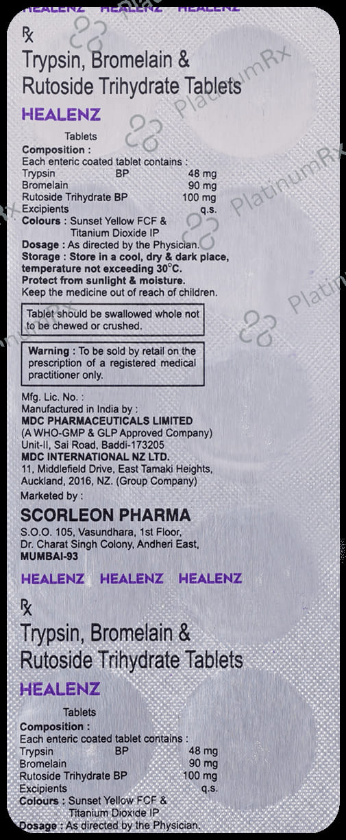 Healenz Tablet 10s