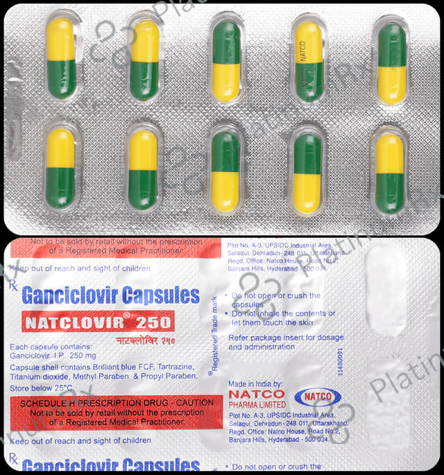 Natclovir 250 Capsule 10 Capsule