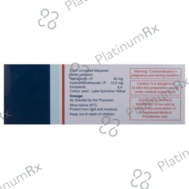 Targit H 40/12.5mg Tablet 15s