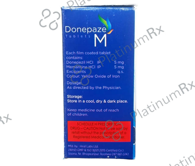 Donepaze M 5/5mg Tablet 10s