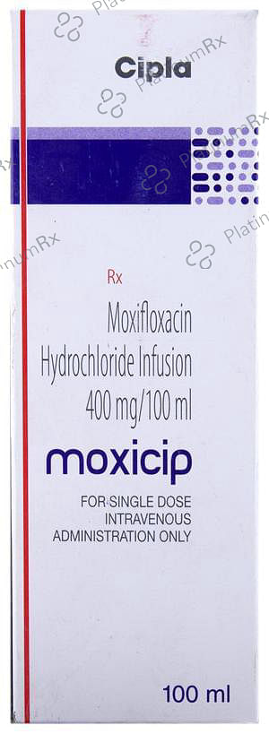 Moxicip 400mg Infusion 100ml