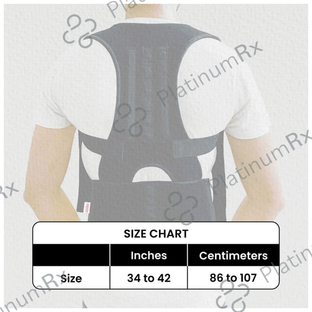 Dr Ortho Posture Corrector Black
