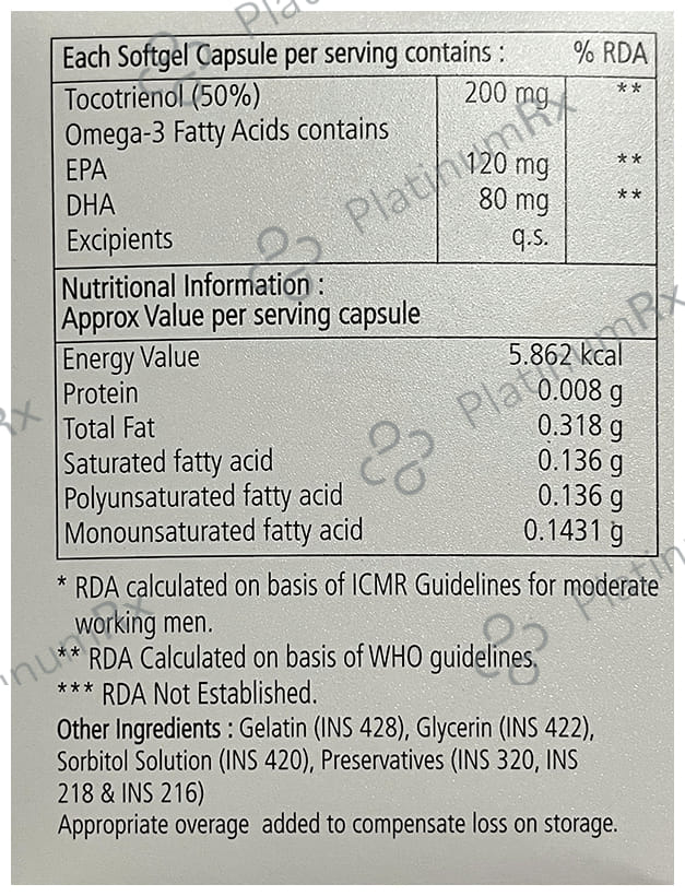 Toconaf Soft Gelatin Capsule