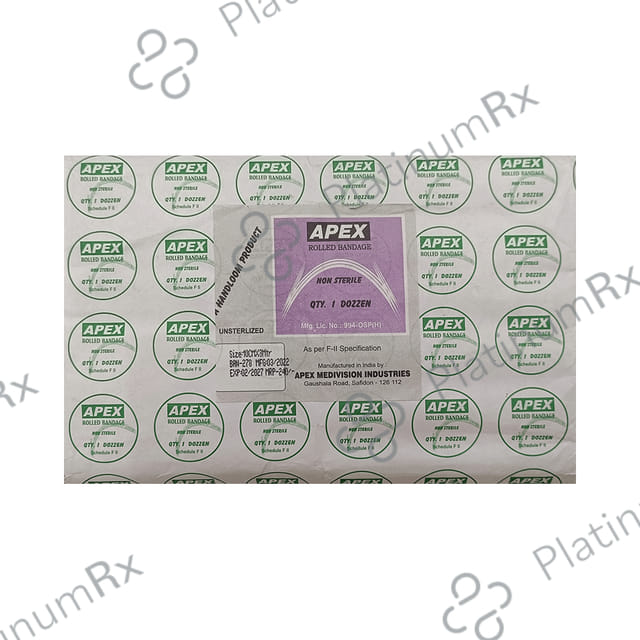 Apex Rolled Bandage 10cm x 3m