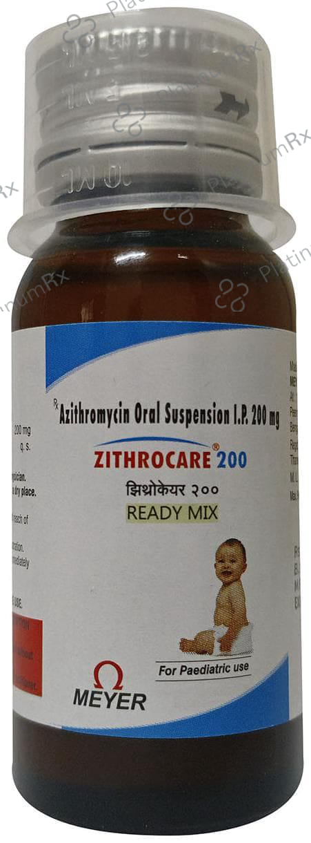 Zithrocare 200mg Suspension 30ml