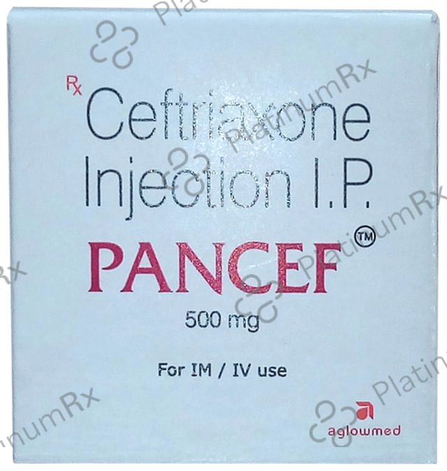 Pancef 500mg Injection