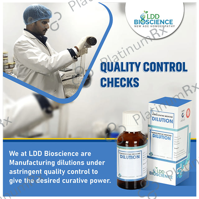LDD Bioscience Mercurius Iod Flavus Dilution 6 CH 100 ml