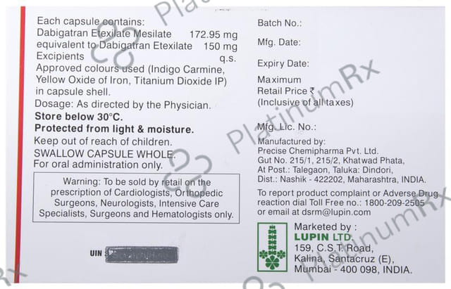 Dabistar 150 Capsule