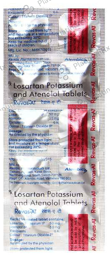 Revas AT 50/50mg Tablet 10s