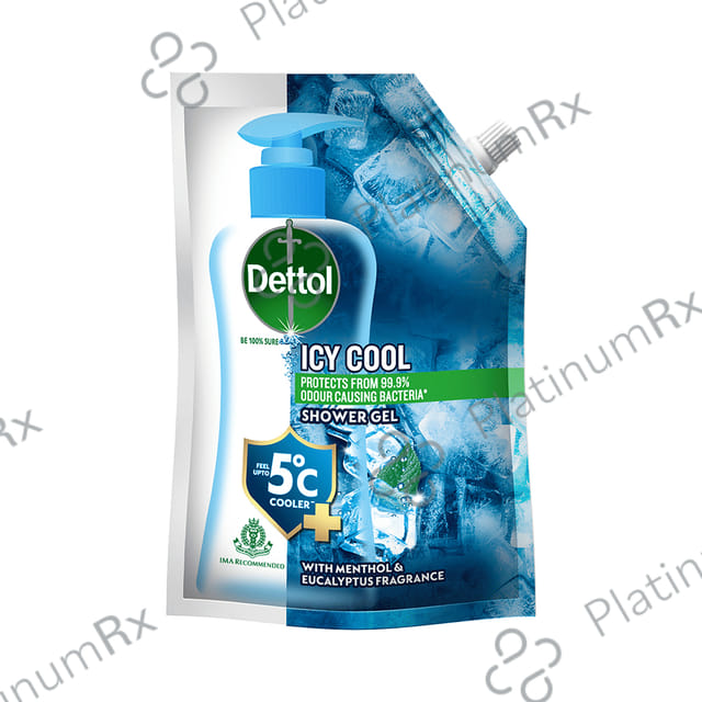 Dettol Bodywash & Shower Gel - pH Balanced & Soap Free Icy Cool Refill Pack