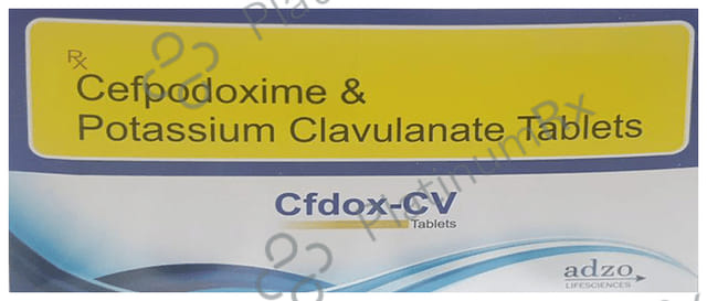 Cfdox CV 200/125mg Tablet 10s