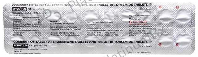 Eptus T 20/25mg Kit Tablet 20s