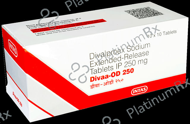 Divaa OD ER 250mg Tablet 10s