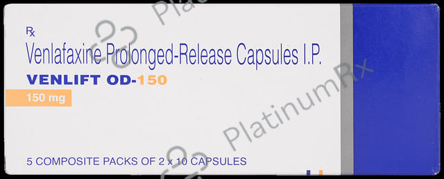 Venlift OD 150mg Capsule PR 10s