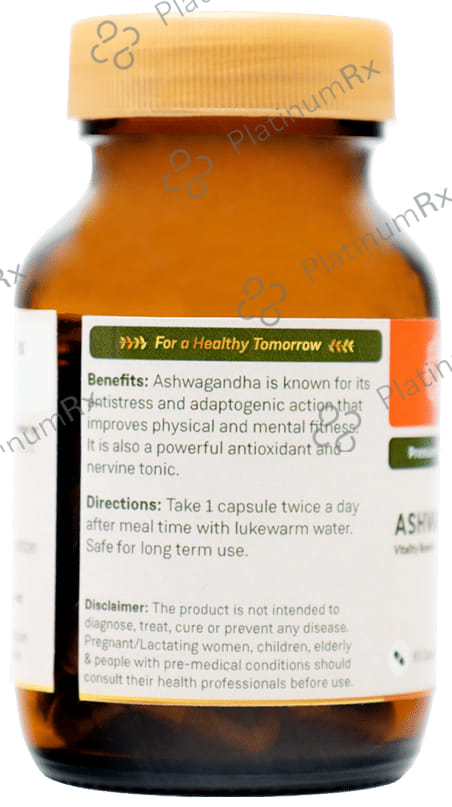 Sitaram Ayurveda Ashwagandha Capsule 60s