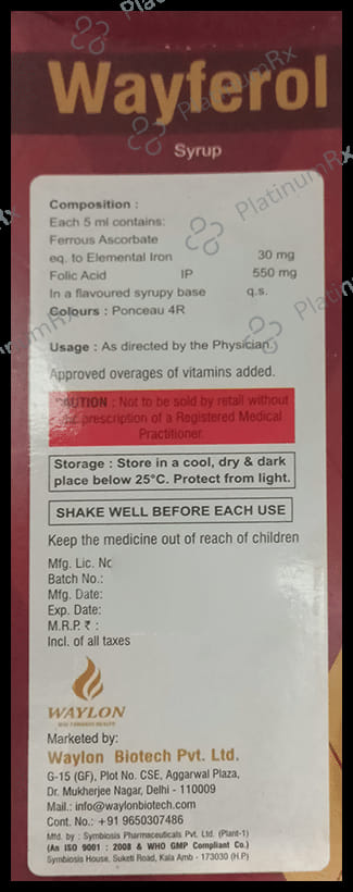 Wayferol Oral Suspension
