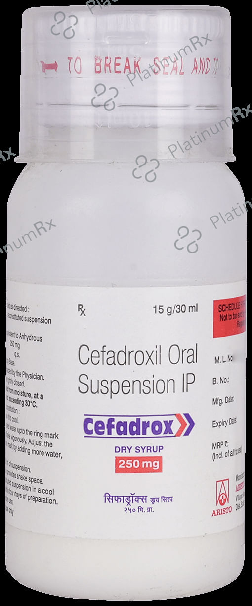 Cefadrox 250mg Dry Syrup 30ml