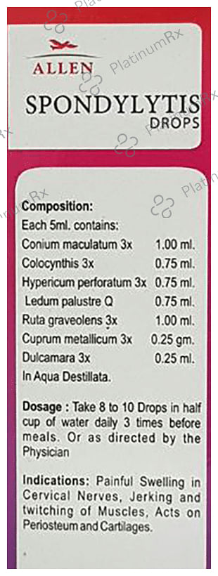 Allen A48 Spondylytis Drop