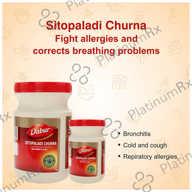 Dabur Sitopaladi Churna - Relieves Cold & Allergies 500 gm