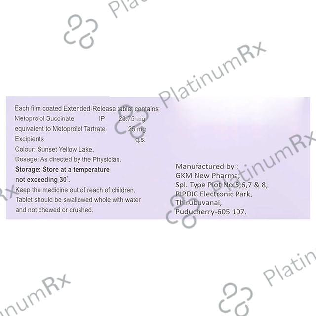 Metozox 25mg Tablet ER 10s