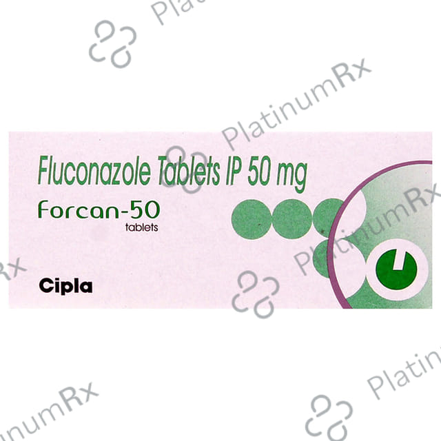 Forcan 50mg Tablet 4s