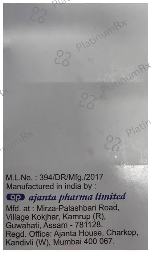 Cilamet XL 10/50mg Tablet ER 20s