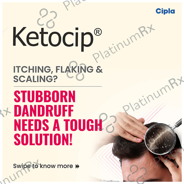 Ketocip 2% Shampoo 100ml