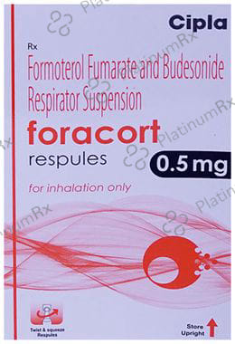 Foracort 0.5mg/20mcg Respules 10X2ml