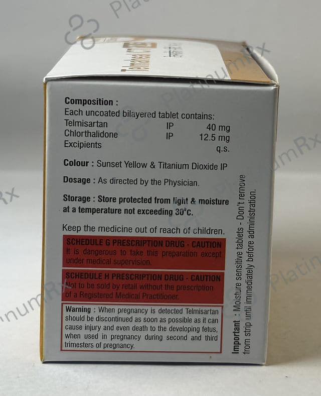 Telmaheal CT 12.5/40mg Tablet 15s