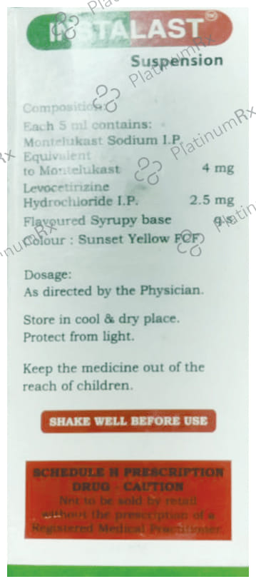 Instalast Oral Suspension Mango