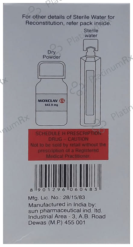 Moxclav ES 600/42.9mg Oral Suspension 50ml