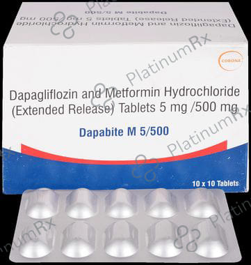 Dapabite M 5/500mg Tablet ER 10s