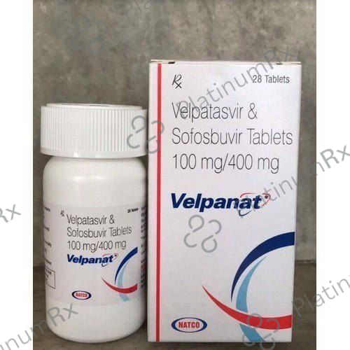 Velpanat 400/100mg Tablet 28s