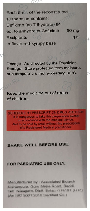 Cim O 50mg Dry Syrup