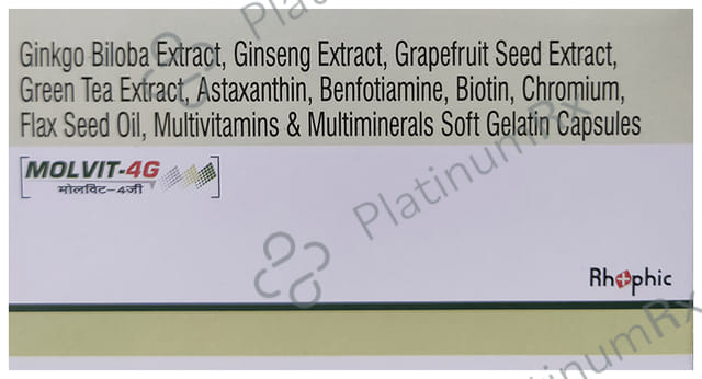 Molvit 4G Soft Gelatin Capsule 10s